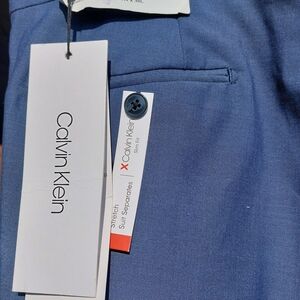 Calvin Klein Blue Slim Fit Pants